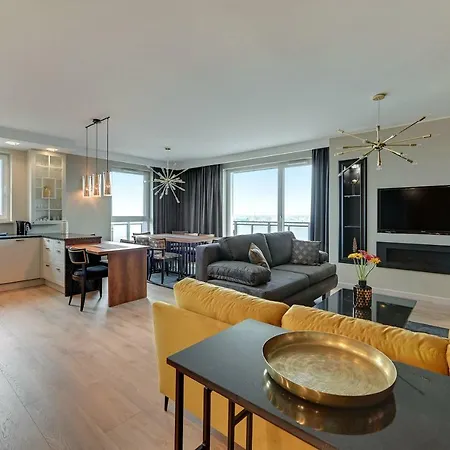 Apartament Blue Mandarin Premium Gdańsk